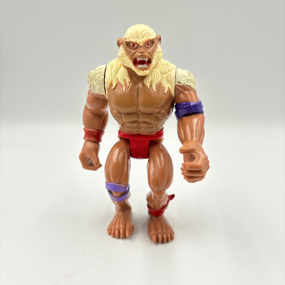 LJN Thundercats Monkian Action Figure 1985 Vintage 6 Inch Brown Tan Good